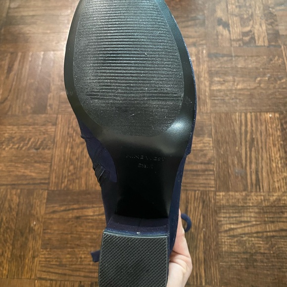 Nine West Navy Booties - Picture 3 of 4